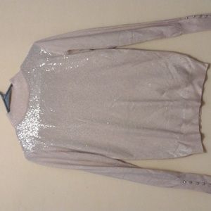Philosophy Sparkly turtle neck sweater.